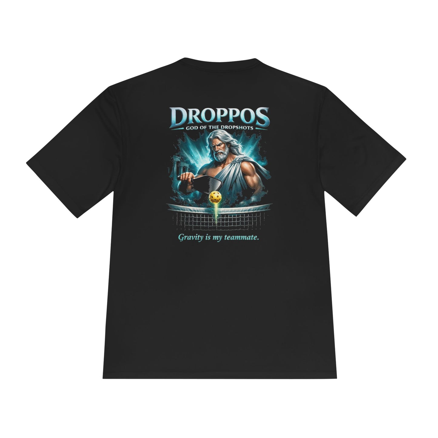 Droppos, God of the Dropshots:  'Gravity is my teammate.'