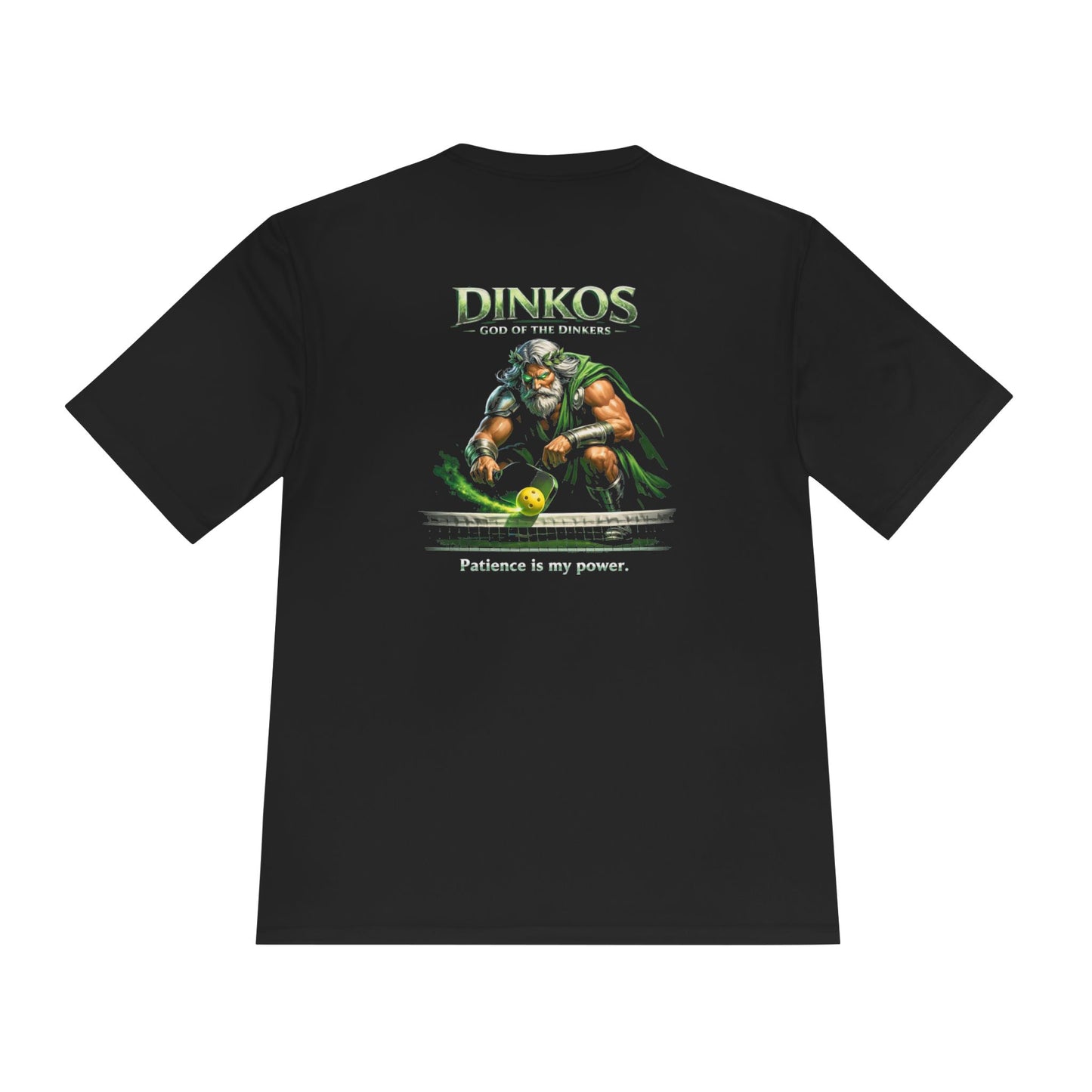 Dinkos, God of Dinking:  'Patience is my power'