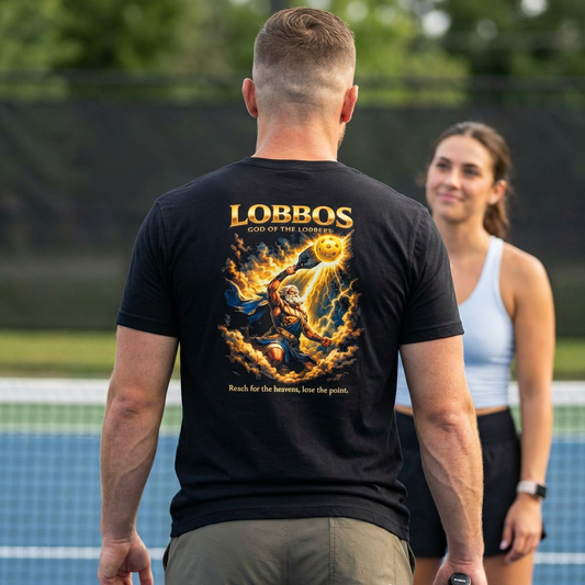 Lobbos, God of the Lobbers:  'Reach for the heavens, lose the point.'